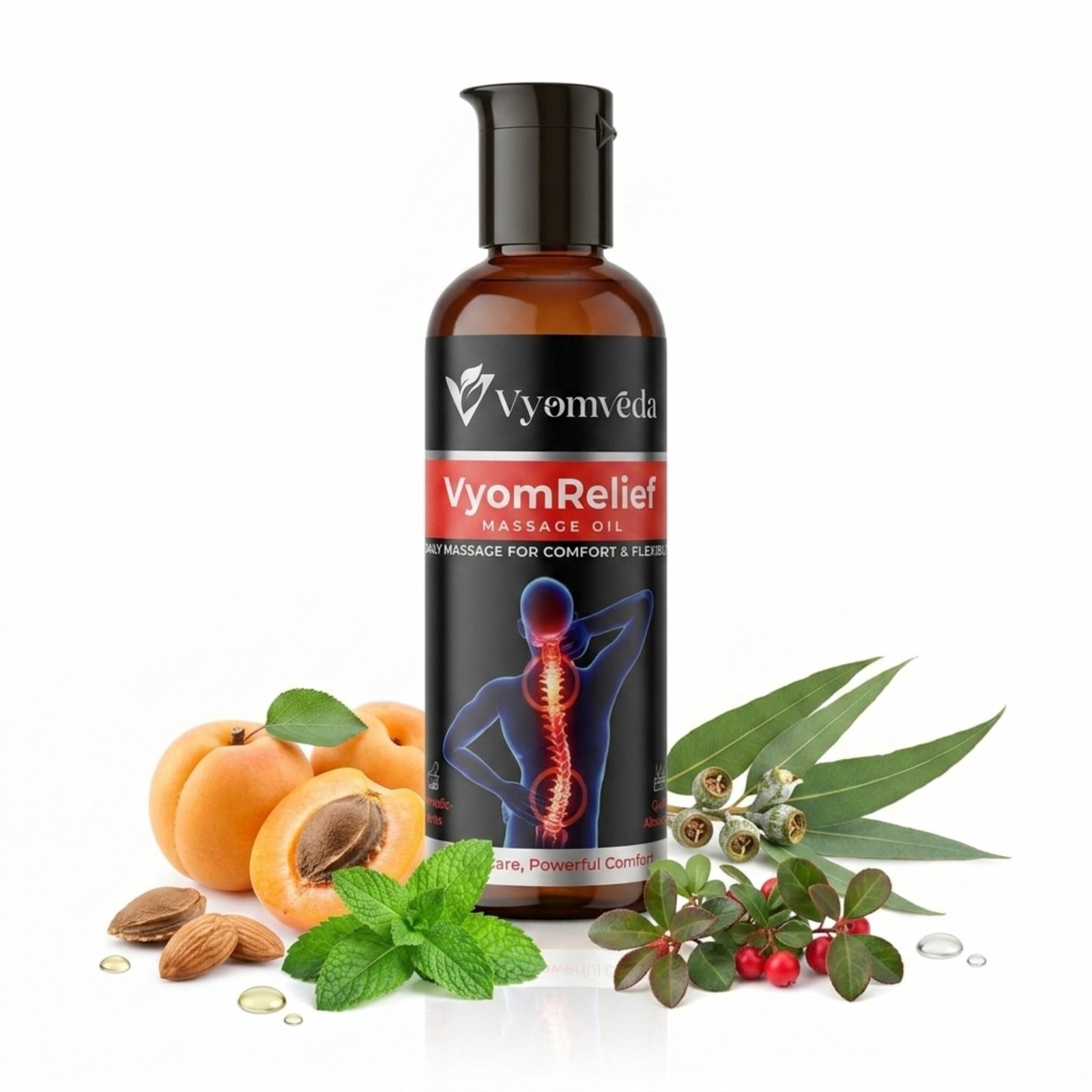 VyomRelief with apricot, mint and eucalyptus botanicals